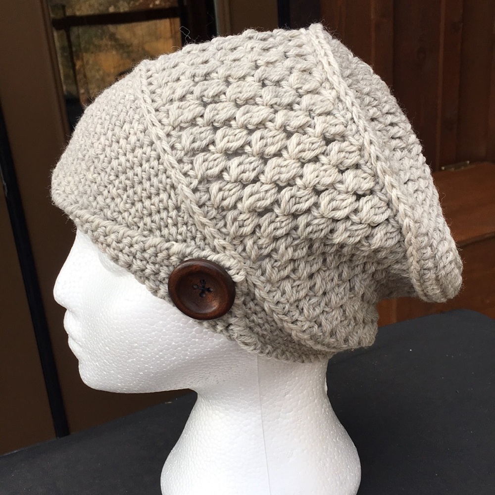 Hand Crocheted Hat/Toque